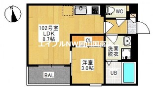 REGALEST 平井の物件間取画像